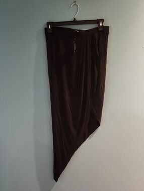 Asymmetrical Black Women's Skirt